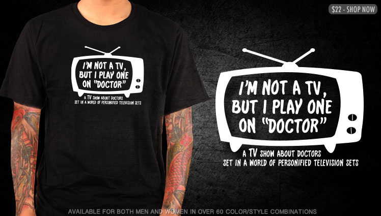 I'M NOT A TV, BUT I PLAY ONE ON DOCTOR