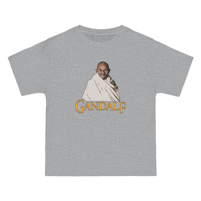 Gandalf (Gandhi) Parody - Men's Heavyweight T-Shirt