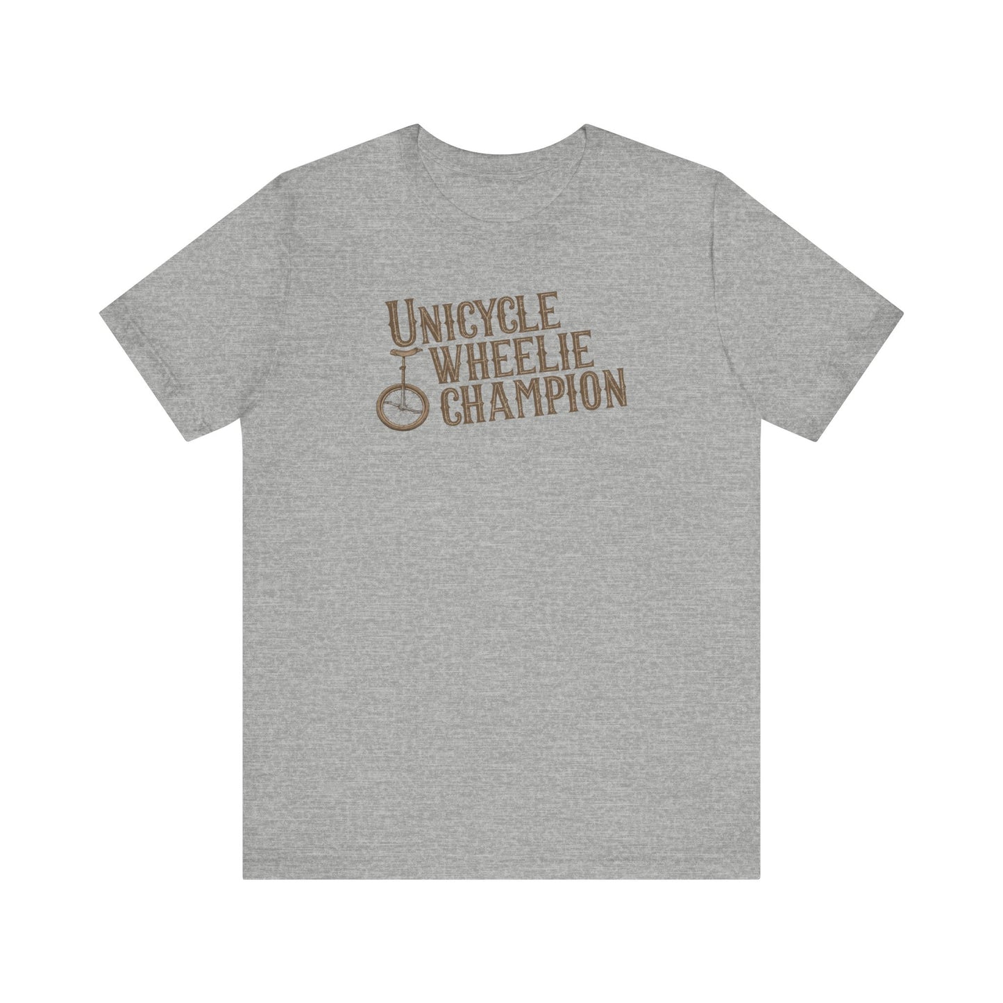 Unicycle Wheelie Champion - Men's T-Shirt