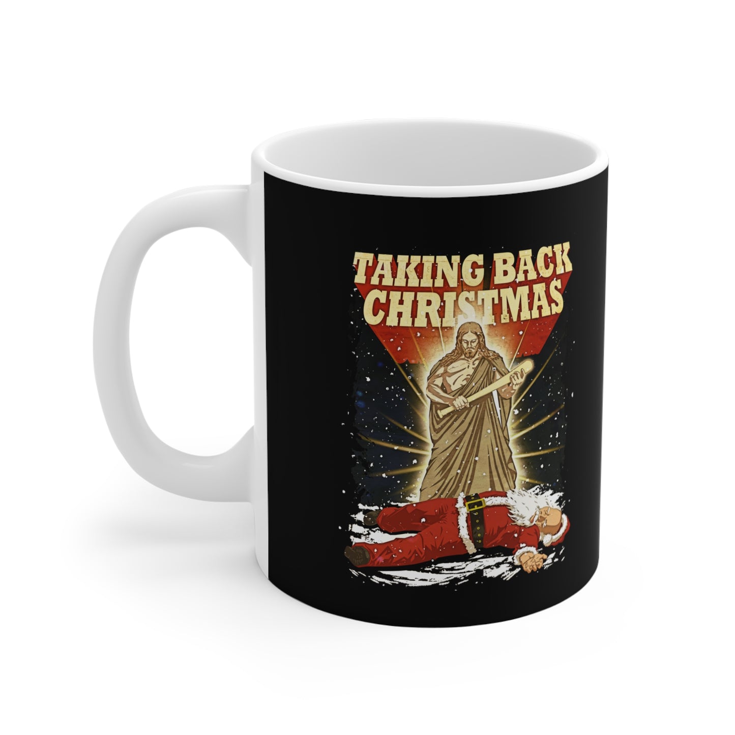 Taking Back Christmas (Jesus vs Santa) - Mug