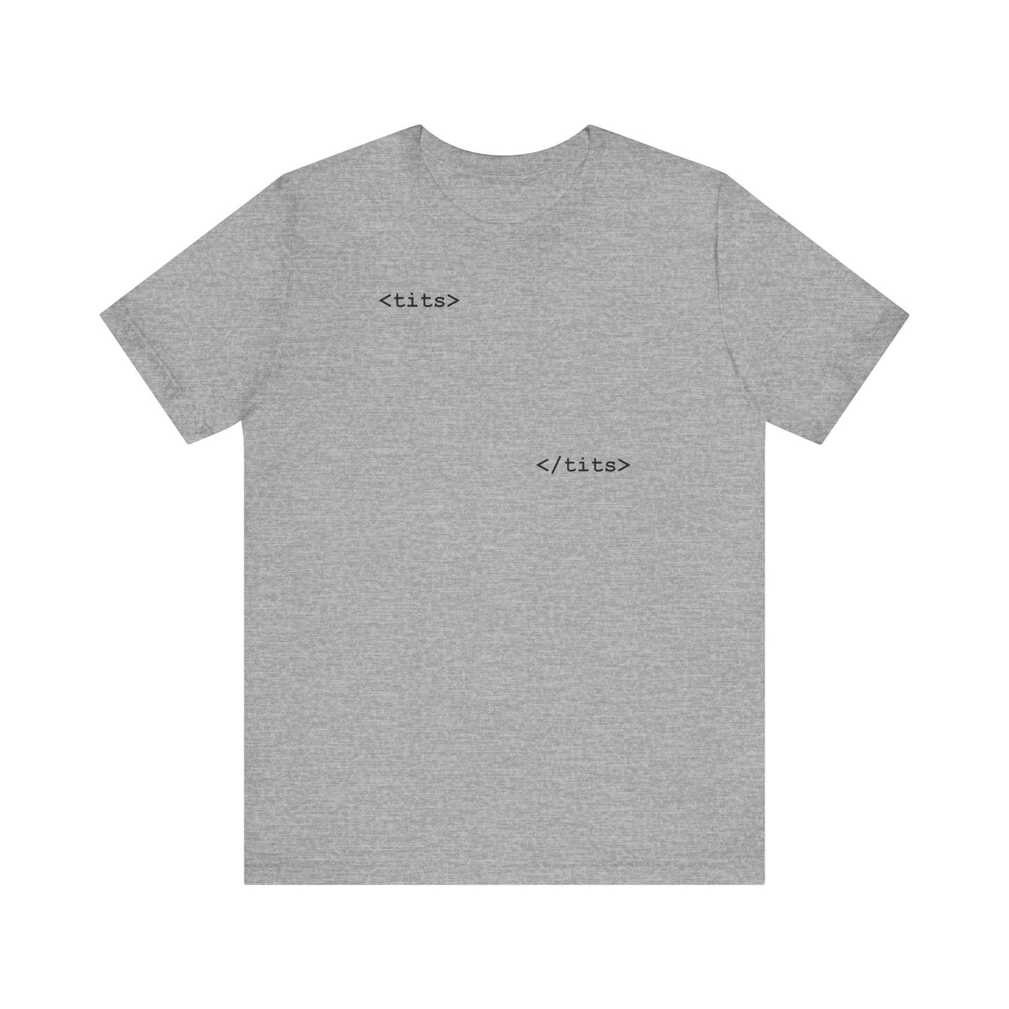 Tits - Html - Men's T-Shirt