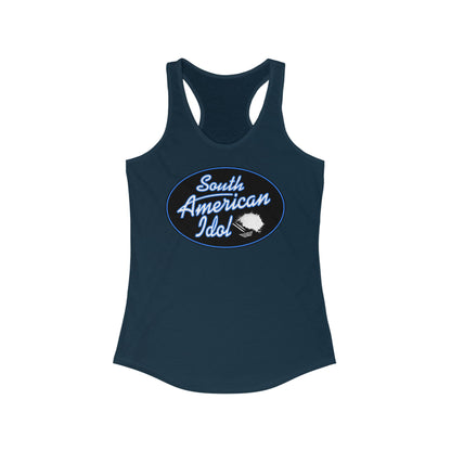 South American Idol - Women’s Racerback Tank