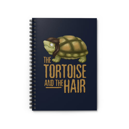 The Tortoise And The Hair - Spiral Notebook