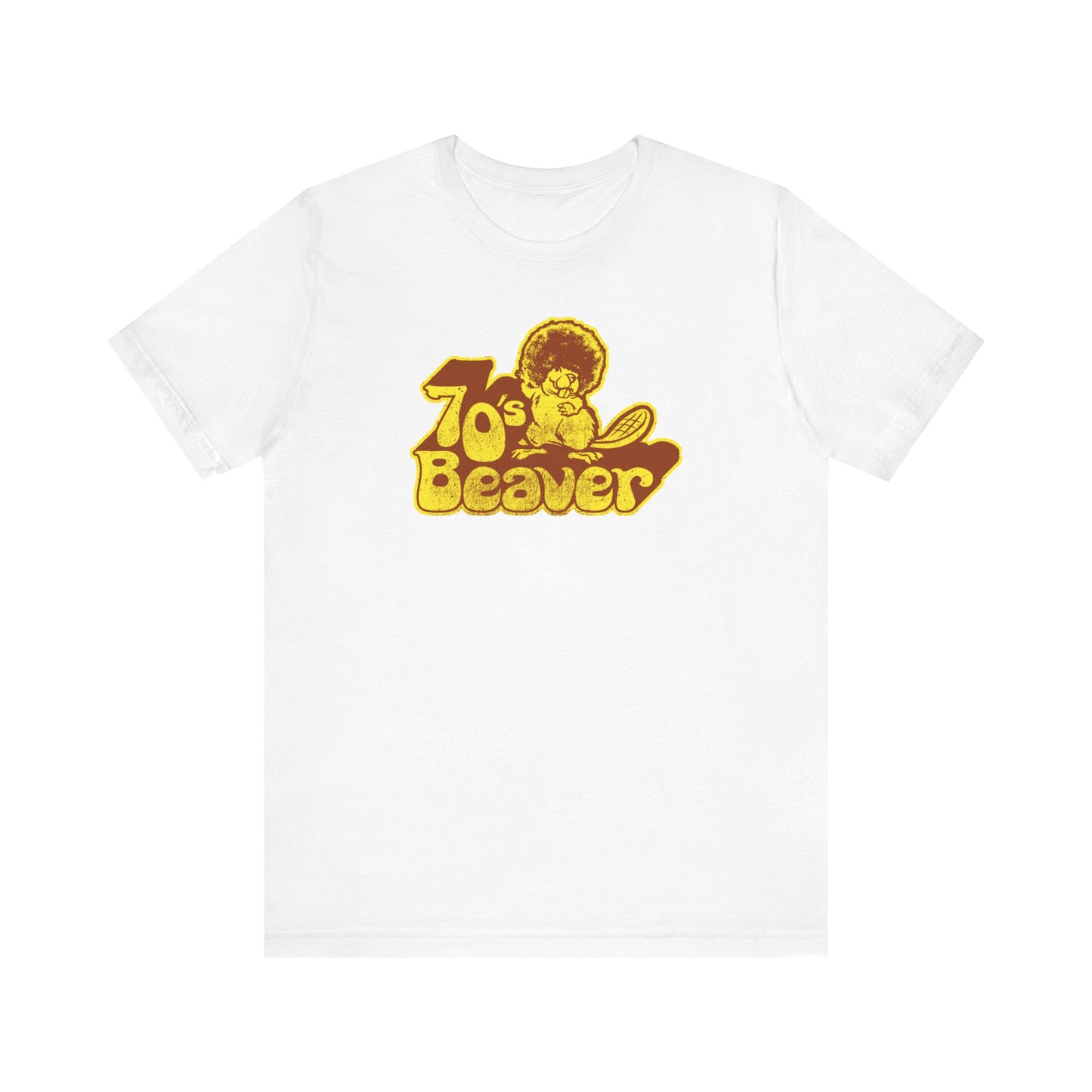 70's Beaver  - Men's T-Shirt