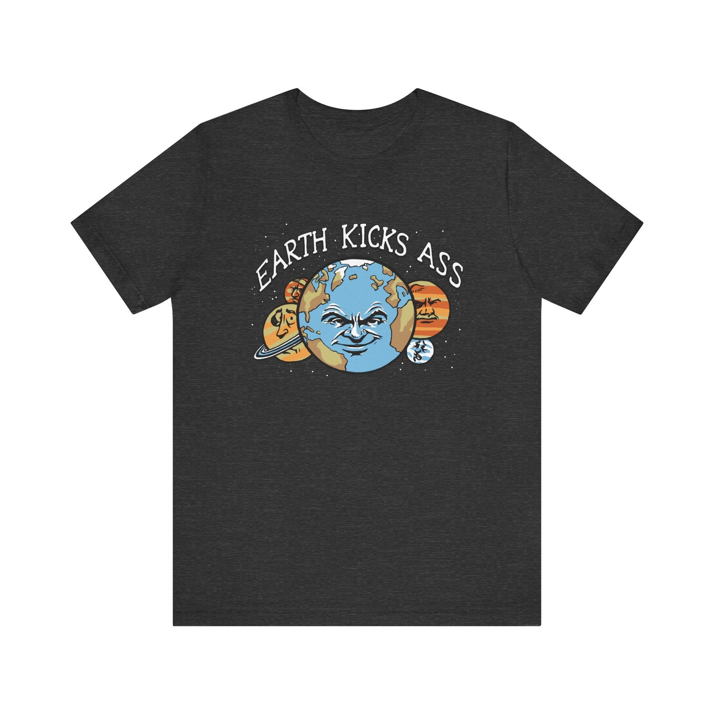 Earth Kicks Ass - Men's T-Shirt