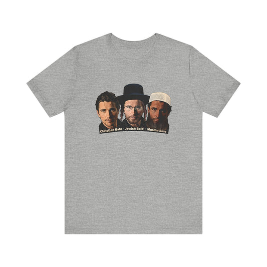 Christian Bale - Jewish Bale - Muslim Bale - Men's T-Shirt