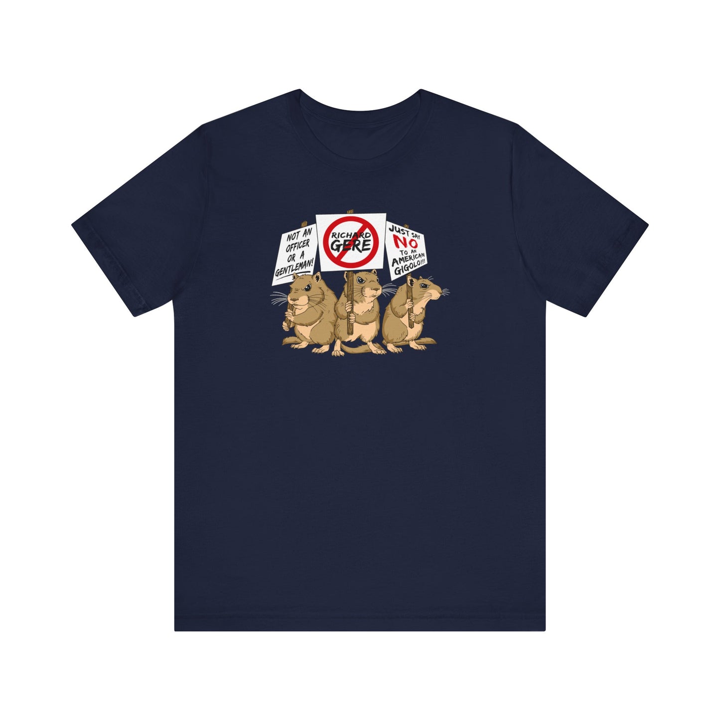 Gerbil Protest (Richard Gere) - Men's T-Shirt