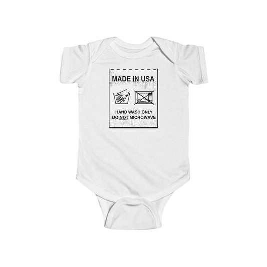 Baby Care Instructions - Baby Onesie