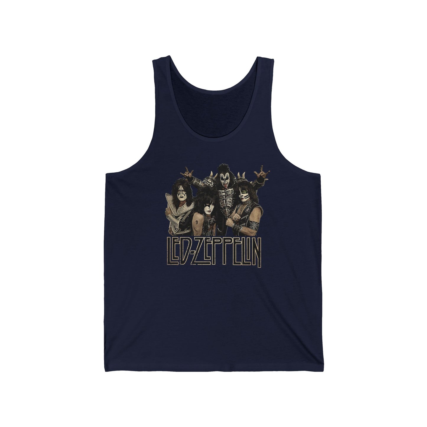 Led Zeppelin (KISS) Parody - Unisex Tank