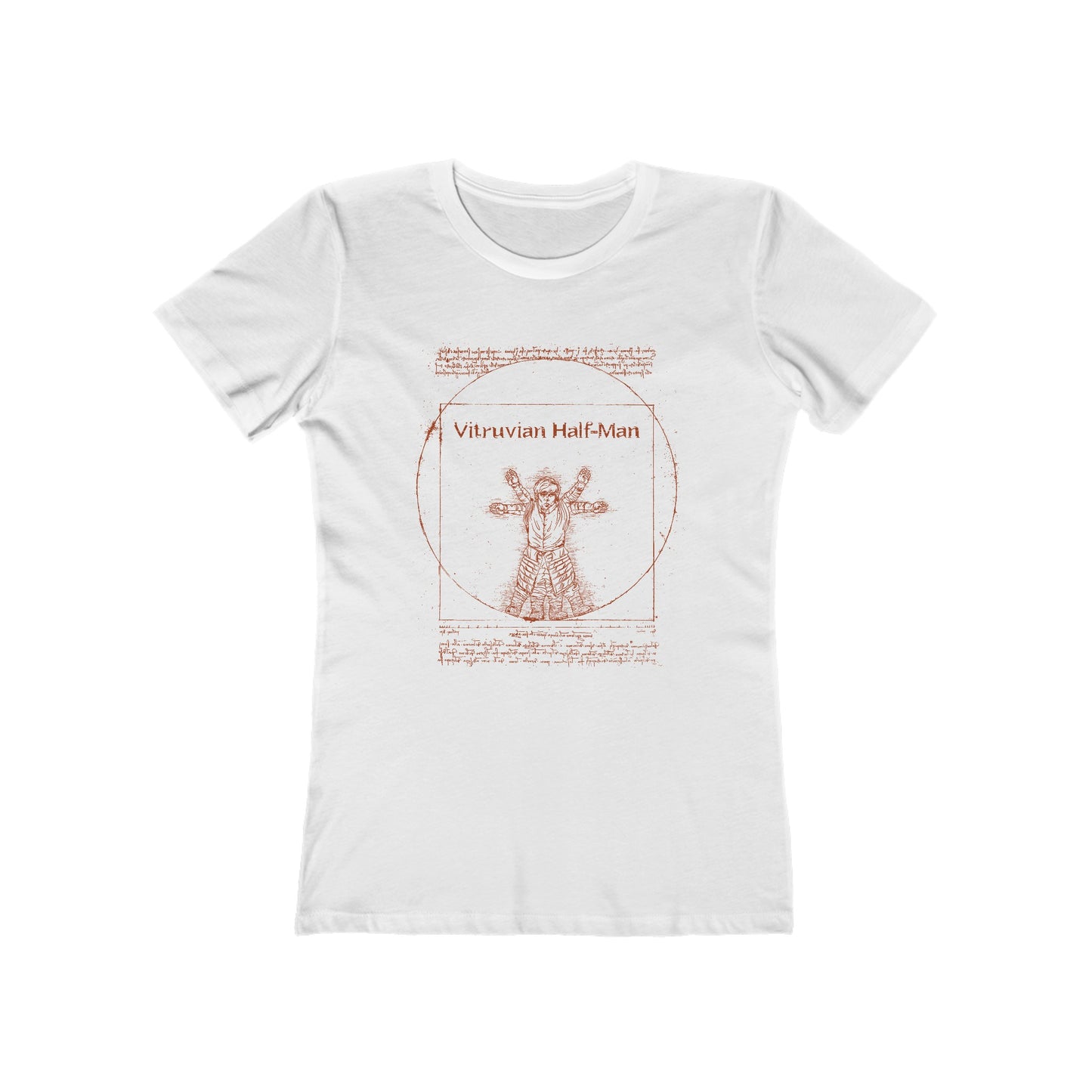 Vitruvian Half-Man - Women's T-Shirt