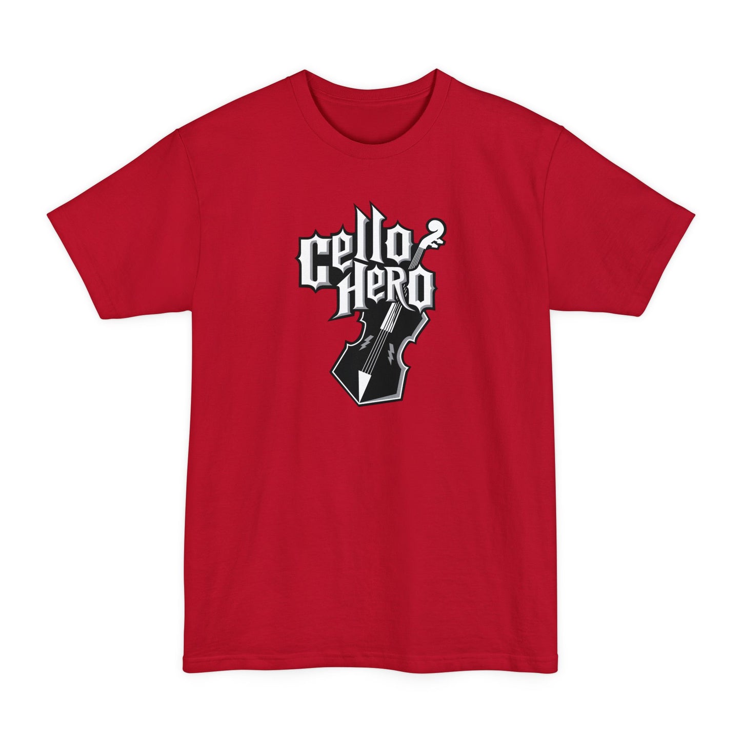 Cello Hero - Men's Tall T-Shirt