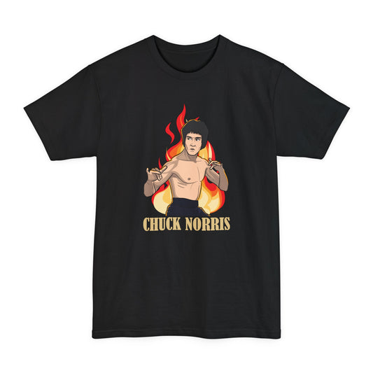 Chuck Norris (Bruce Lee) - Men's Tall T-Shirt