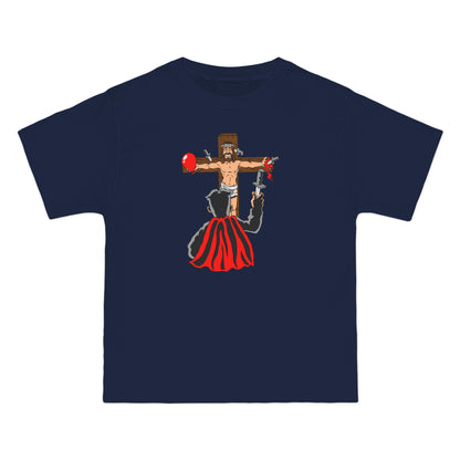 Jesus/Magician/Knives - Men's Heavyweight T-Shirt