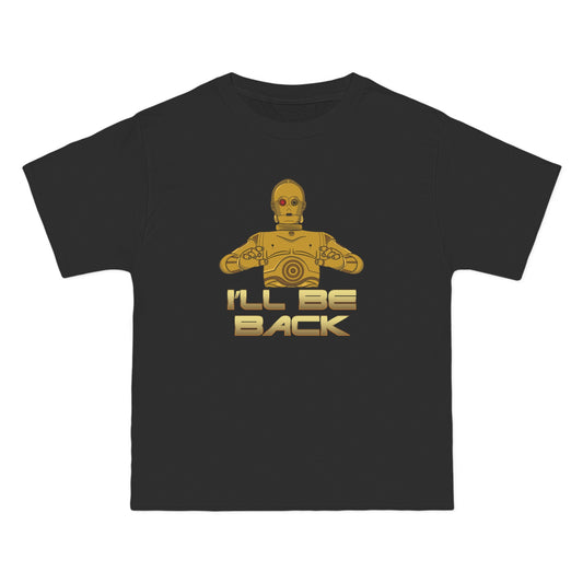 I'll Be Back (C-3Po) - Men's Heavyweight T-Shirt