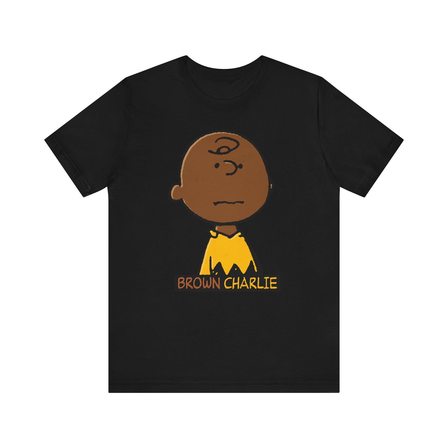 Brown Charlie  - Men's T-Shirt