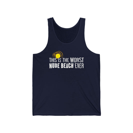 This Is The Worst Nude Beach Eve - Unisex Tank