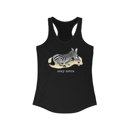 Sexy Zebra - Women's Racerback Tank