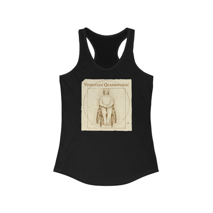 Vitruvian Quadriplegic - Women's Racerback Tank