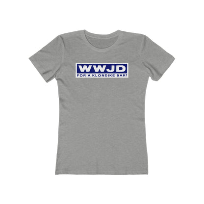 Wwjd For A Klondike Bar - Women’s T-Shirt