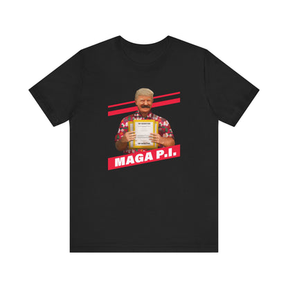 Maga P.I. (Donald Trump) - Men's T-Shirt