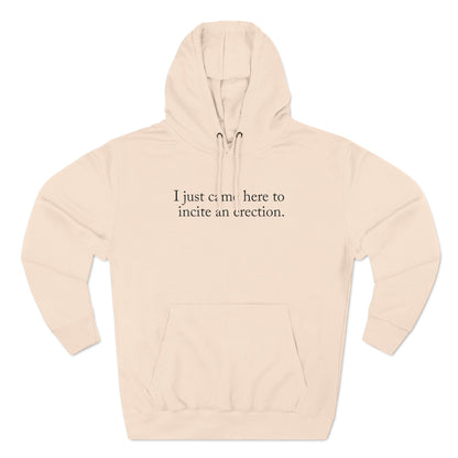 I Just Came Here To Incite An Erection - Hoodie