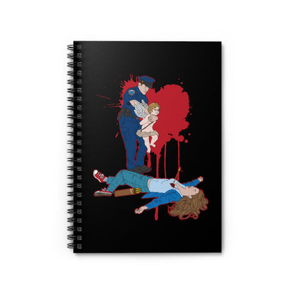 Death By Cupid - Spiral Notebook