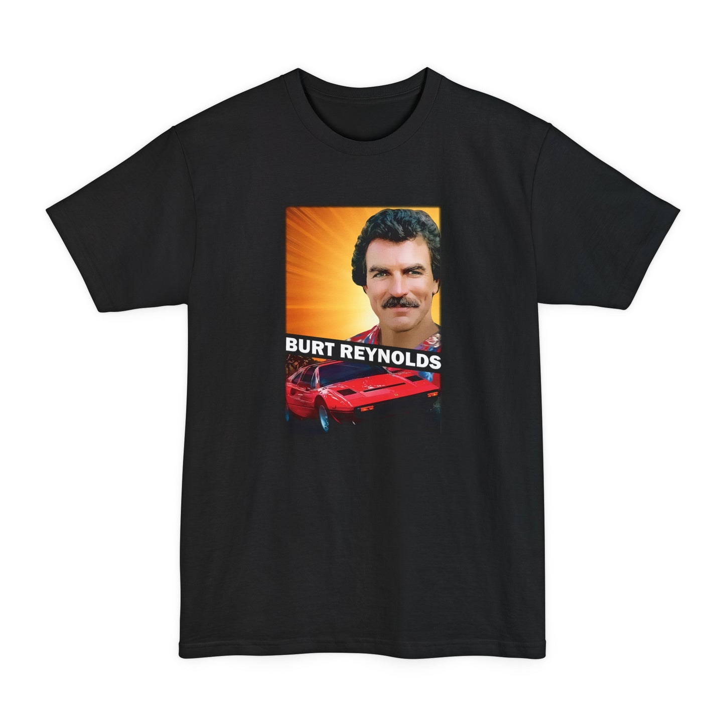 Burt Reynolds (Tom Selleck) - Men's Tall T-Shirt