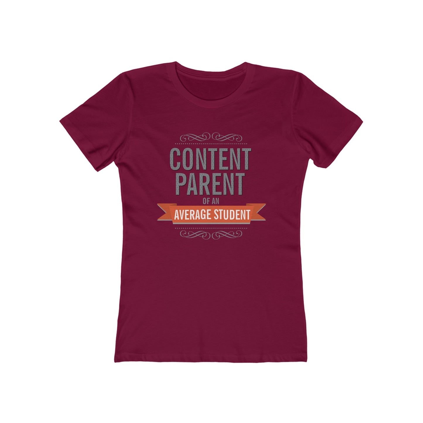 Content Parents Of An Average Student - Women's T-Shirt