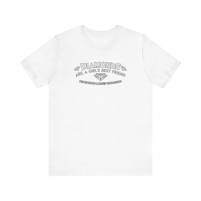 Diamonds Are A Girl's Best Friend - But My Dick Is A Really Close Second - Men's T-Shirt