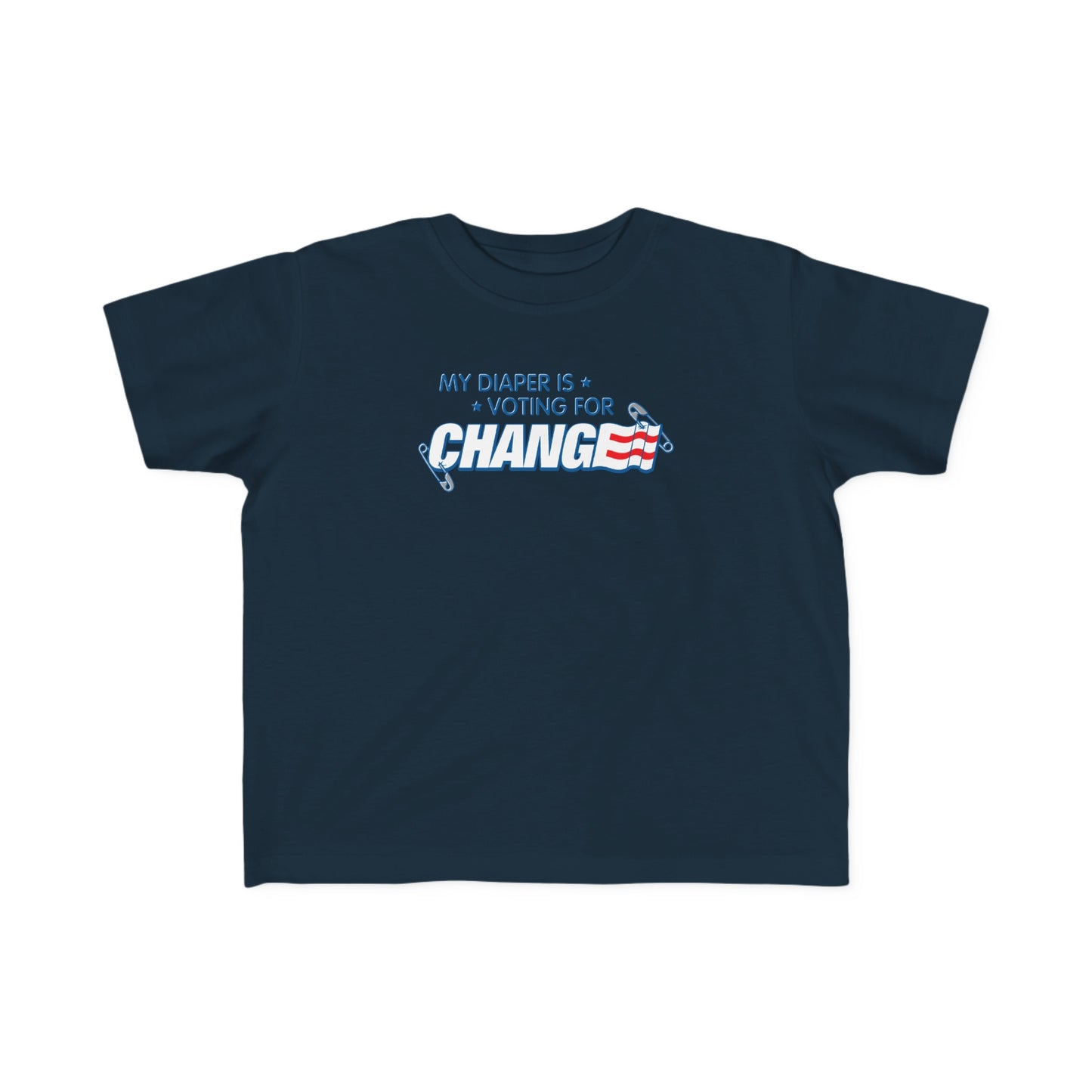 My Diaper Is Voting For Change - Toddler T-Shirt