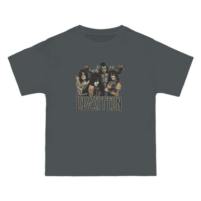 Led Zeppelin (KISS) Parody - Men's Heavyweight T-Shirt