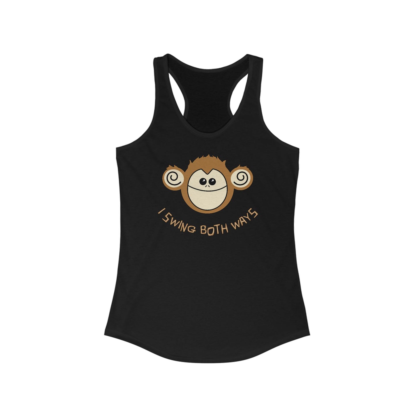 I Swing Both Ways - Women's Racerback Tank