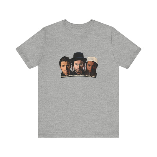 Christian Bale - Jewish Bale - Muslim Bale - Men's T-Shirt