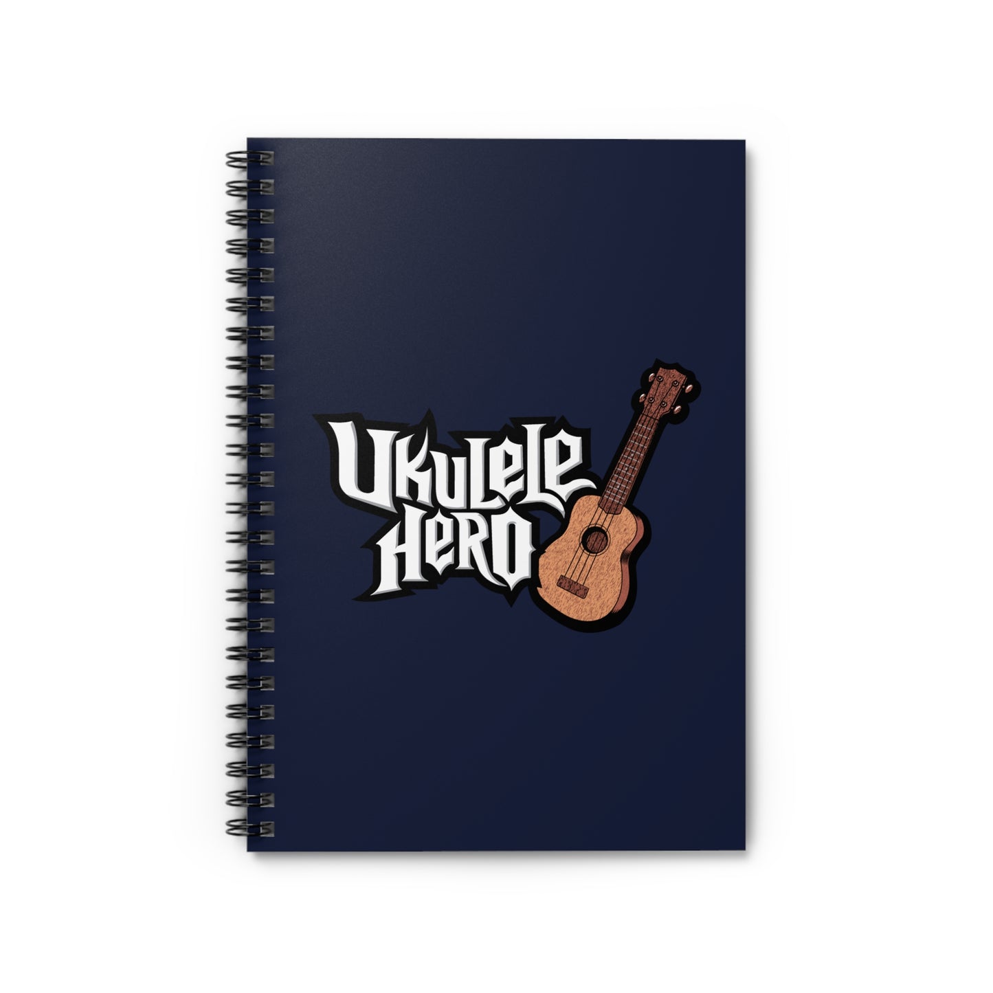 Ukulele Hero - Spiral Notebook