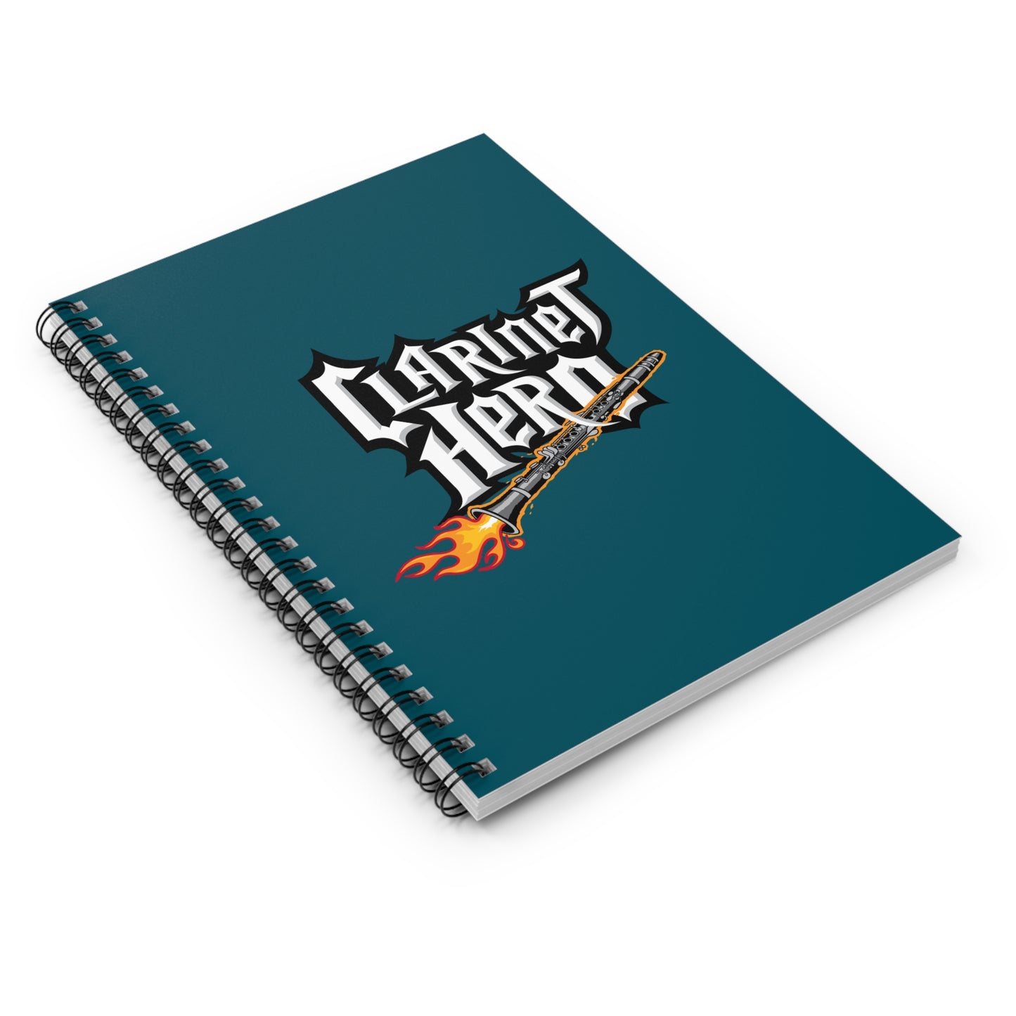 Clarinet Hero - Spiral Notebook