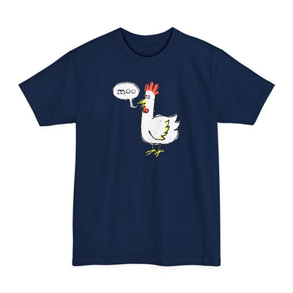 Moo (Chicken) - Men's Tall T-Shirt