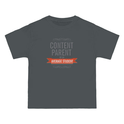 Content Parents Of An Average Student - Men's Heavyweight T-Shirt