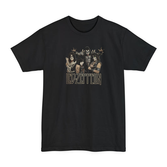 Led Zeppelin (KISS) Parody - Men's Tall T-Shirt