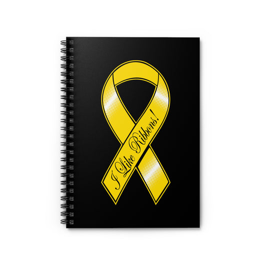 I Like Ribbons - Spiral Notebook