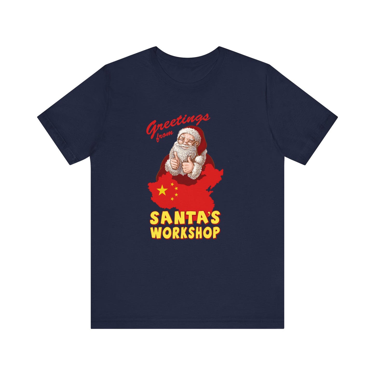 Greetings From Santa's Workshop (China) - Men's T-Shirt