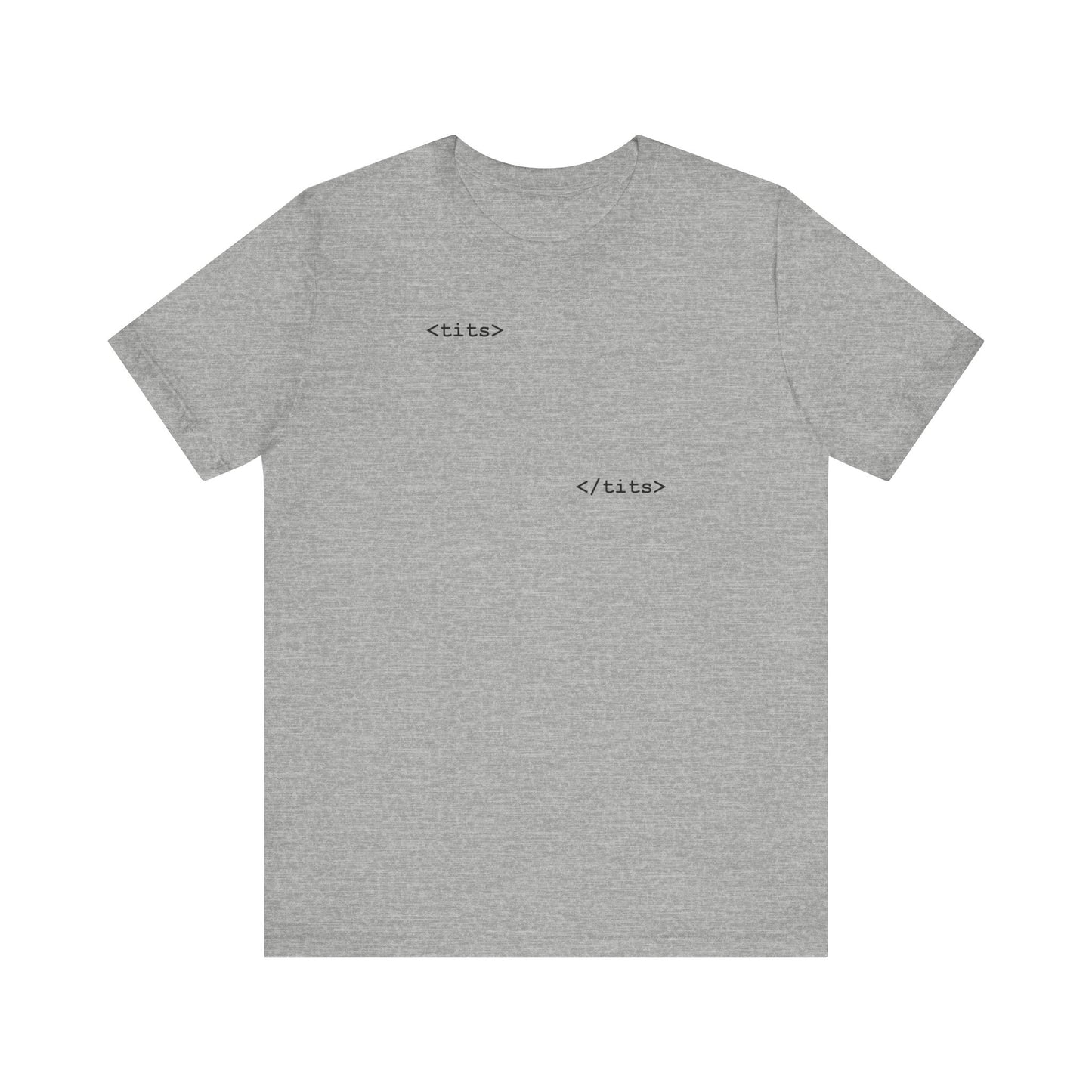 Tits - HTML - Men's T-Shirt