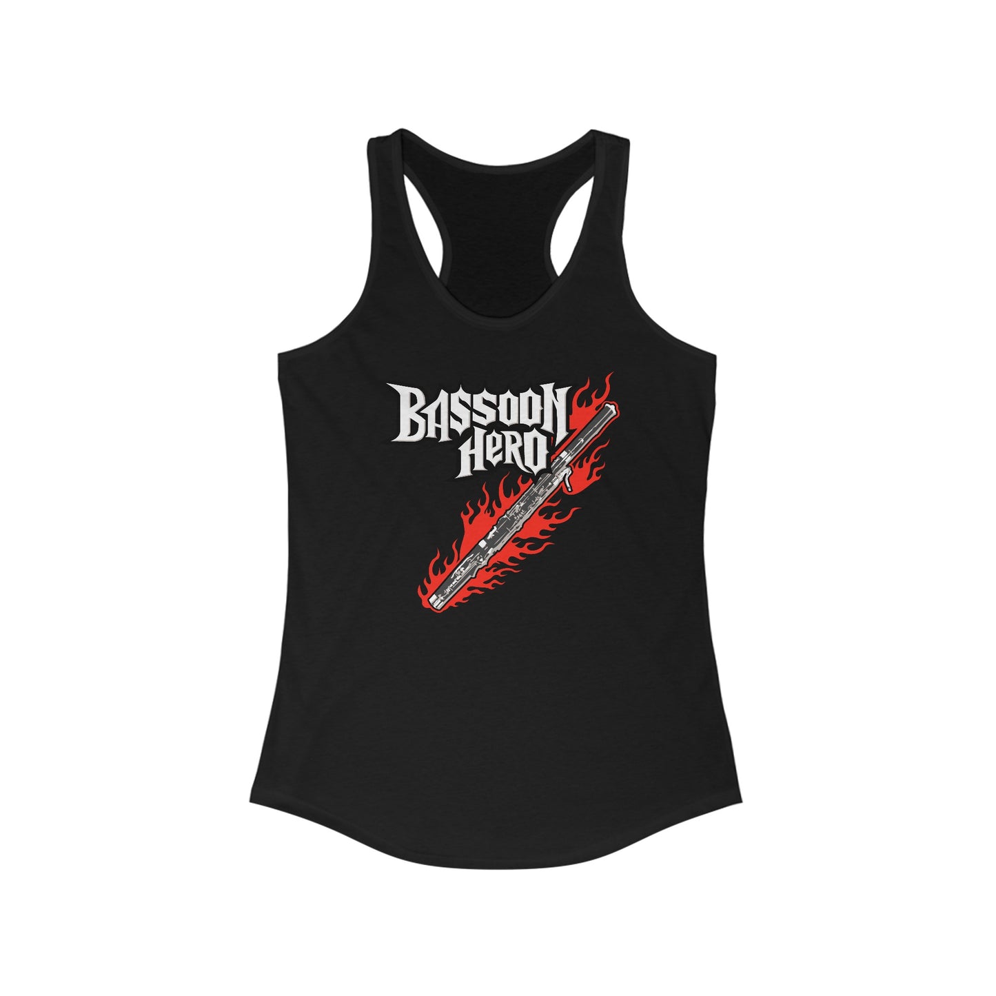 Bassoon Hero - Women's Racerback Tank