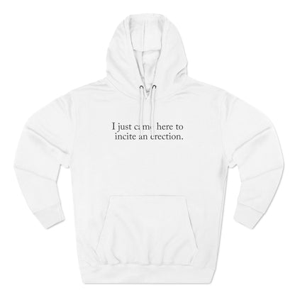 I Just Came Here To Incite An Erection - Hoodie