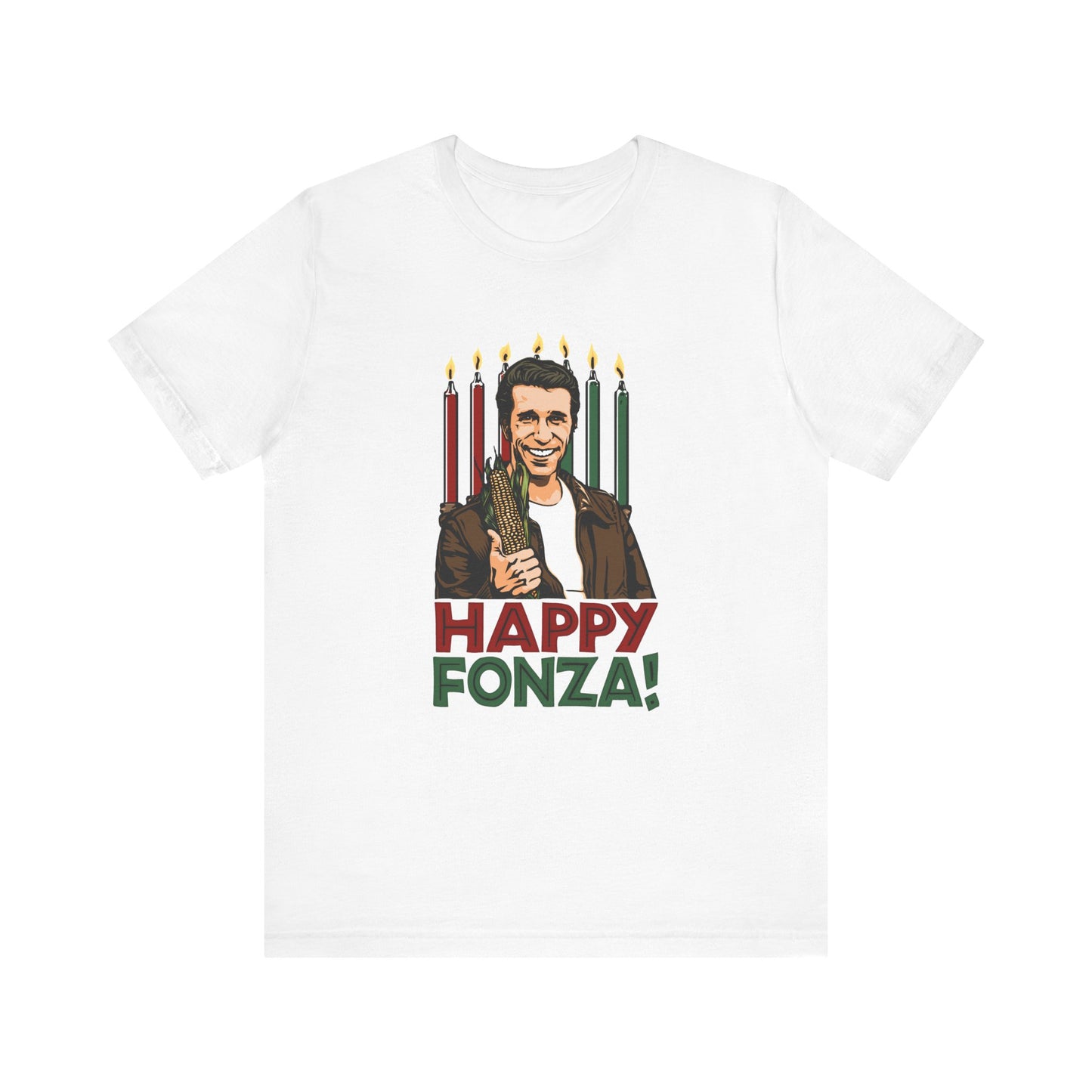 Happy Fonza!  - Men's T-Shirt