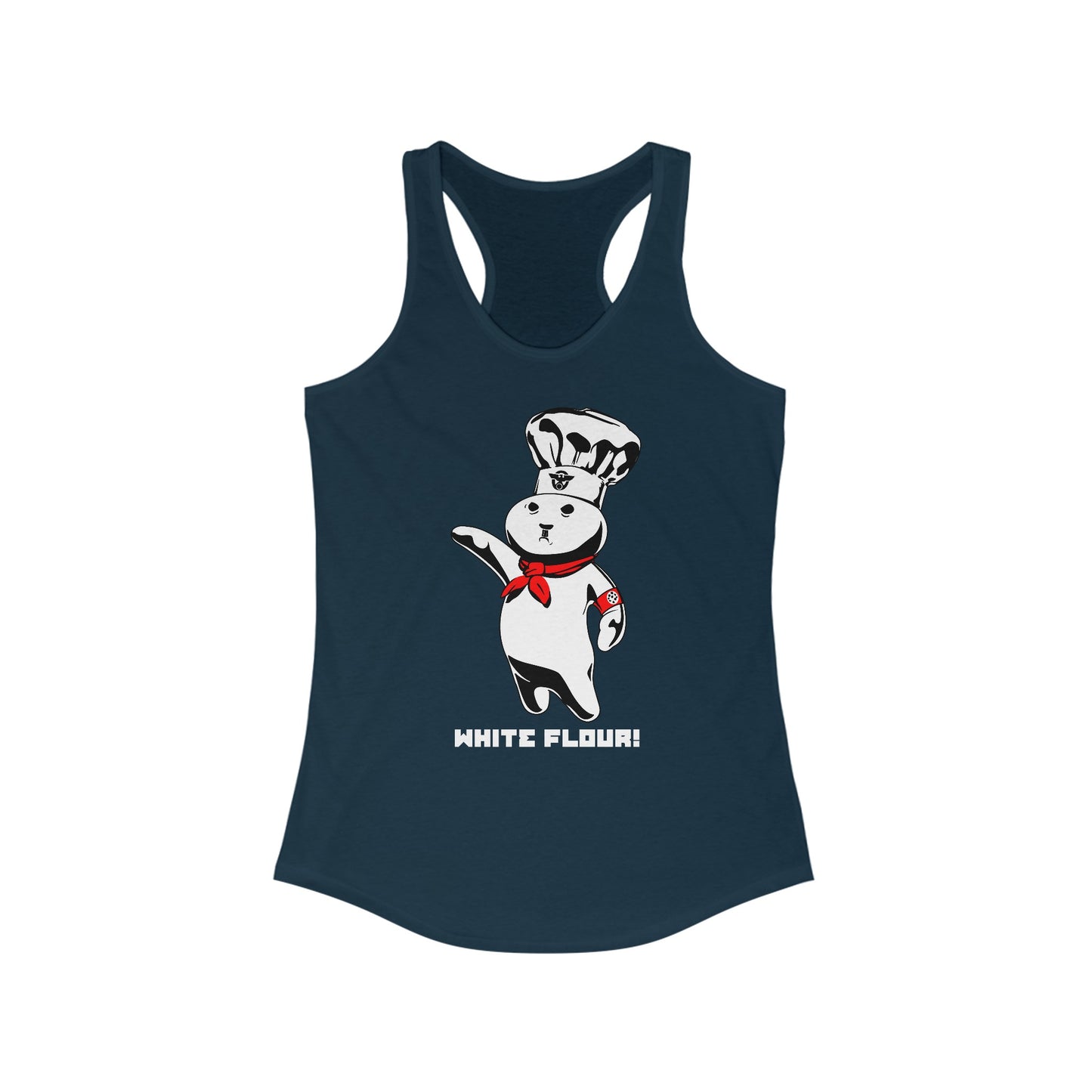 White Flour - Women's Racerback Tank