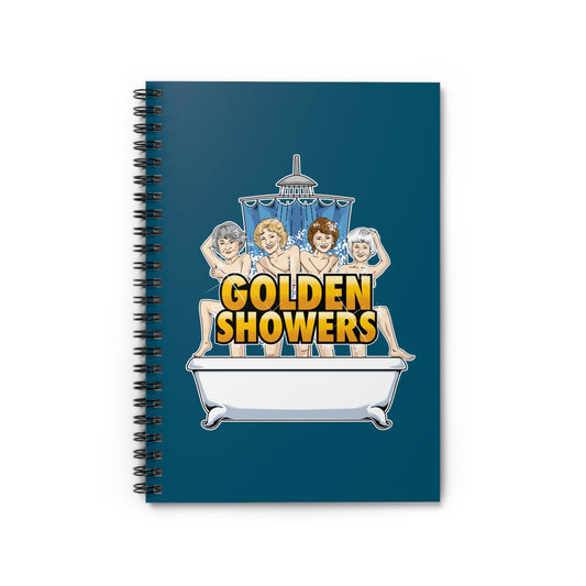 Golden Showers (Golden Girls) - Spiral Notebook