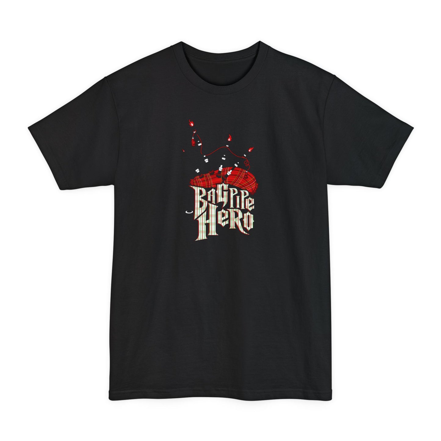 Bagpipe Hero - Men's Tall T-Shirt