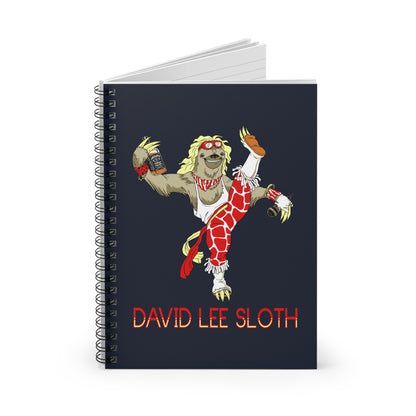 David Lee Sloth - Spiral Notebook