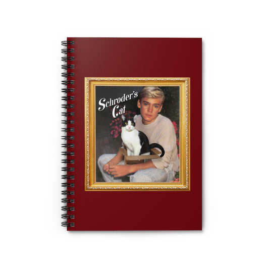 Schroder's Cat - Spiral Notebook