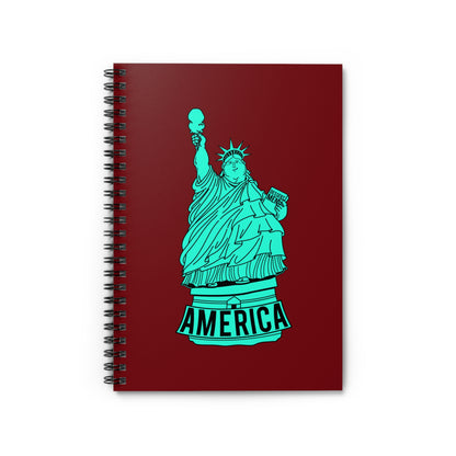 America - Spiral Notebook